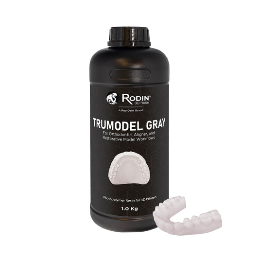 Rodin TruModel resin in Prime, Grey or Sand.