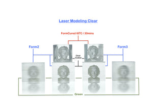 Applylabwork Laser Model Resin Clear for Form2 and Form3 1 Litre
