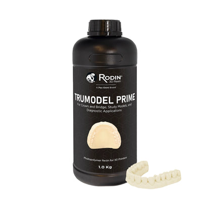 Rodin TruModel resin in Prime, Grey or Sand.