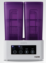 Load image into Gallery viewer, Ackuretta Cleani 3d printing cleaning unit with dual tanks