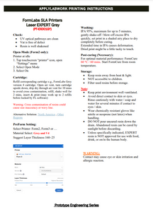 Applylabwork Laser Expert Grey model resin 1kg