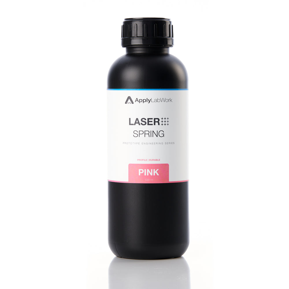 ApplyLabWork Laser spring pink flexible resin for all Formlabs printers