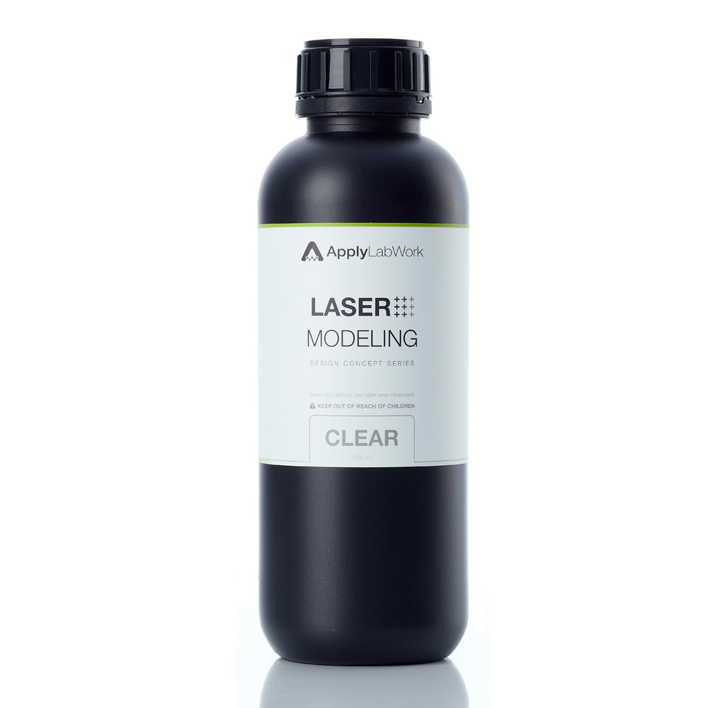 Applylabwork Laser Model Resin Clear for Form2 and Form3 1 Litre