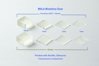 Applylabwork MSLA Modeling Clear 1 Litre for LED/LCD printers