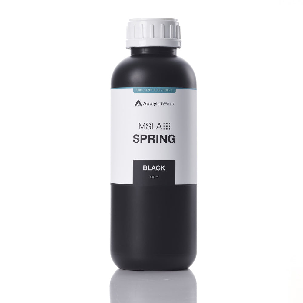 ApplyLabWork MSLA spring Black flexible resin for LCD printers