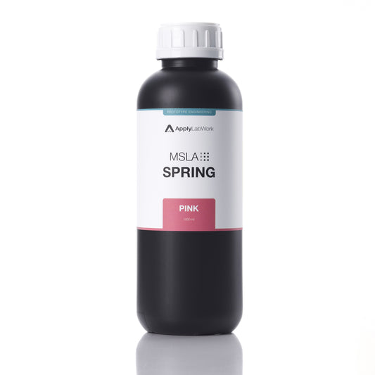 ApplyLabWork MSLA spring Pink flexible resin for LCD printers