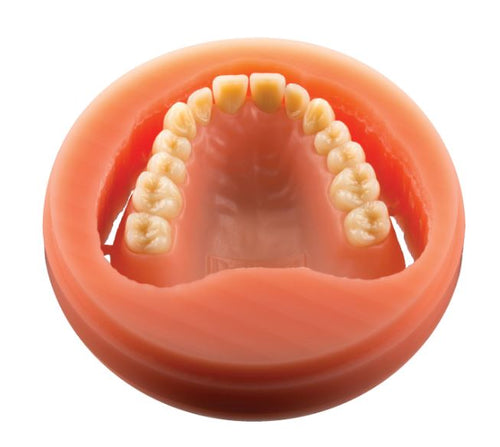 Polident pink pmma denture Base milling disc (98.5mm x 30mm)