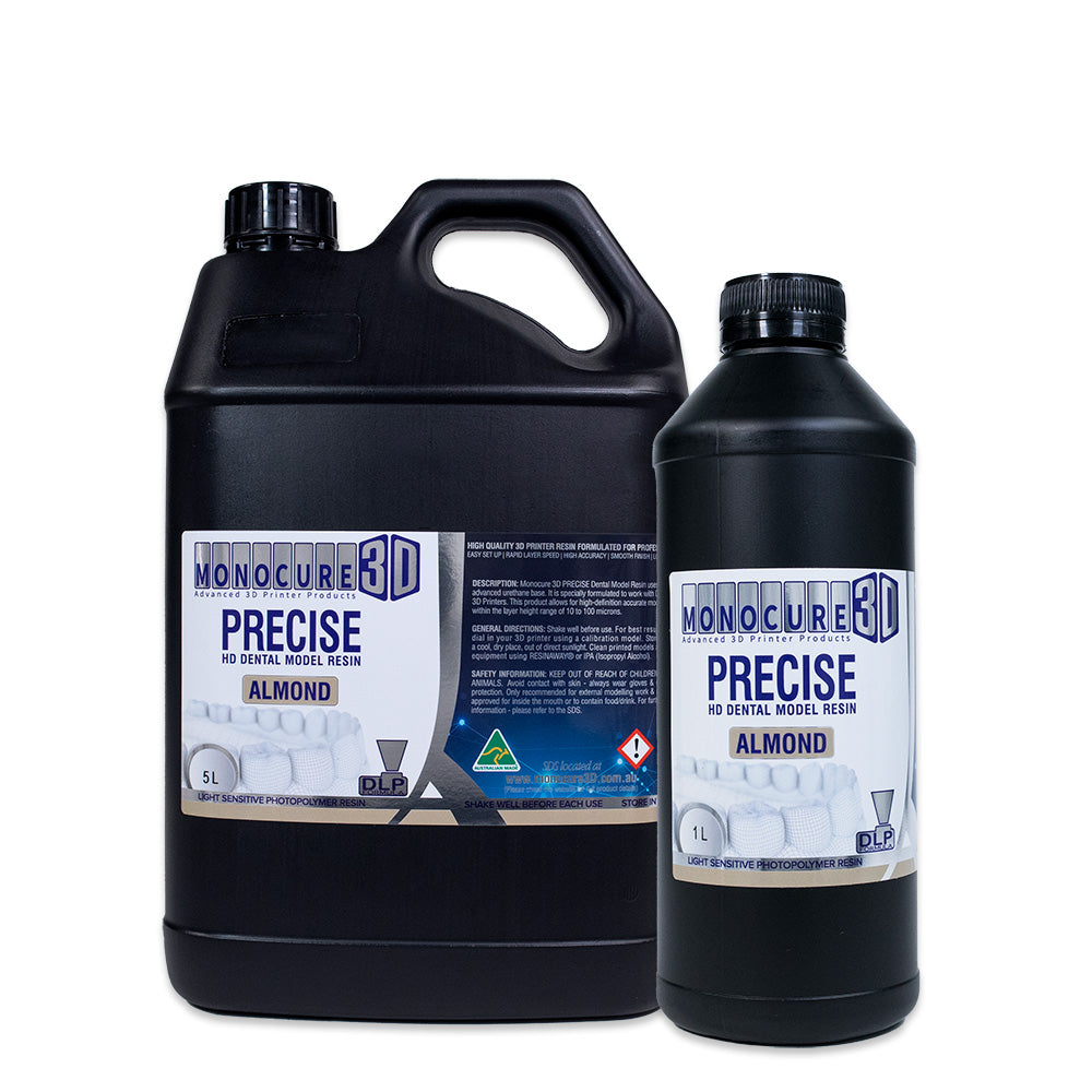 Monocure PRECISE HD Dental Model Resin DLP for Asiga printers.